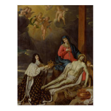 The Vow of Louis XIII  King of France and Postcards