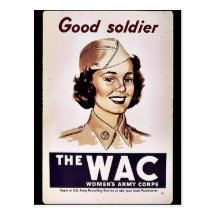 The Wac Womens Army Corps Post Card