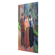 The Walk, 1914 Gallery Wrap Canvas