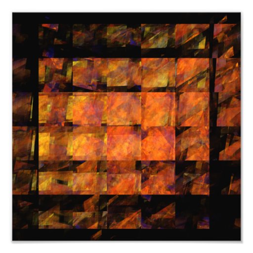 The Wall Abstract Art Photo Print