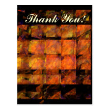The Wall Thank You Postcard