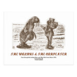 The Walrus And The Carpenter (Looking Glass) Postcard