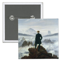 The Wanderer above the Sea of Fog, 1818 Pins