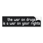 The War on Drugs bumper sticker