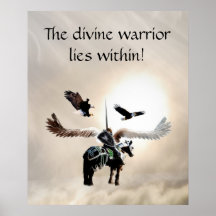 The warrior within poster