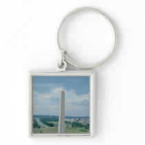 The Washington Monument, built 1848-85 keychains