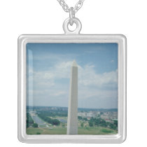 The Washington Monument, built 1848-85 necklaces