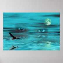 The Watcher and the Eagle Poster