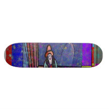 THE WATCHER CUSTOM SKATE BOARD