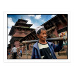 The water carrier. Postcard