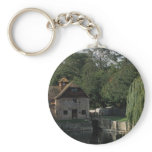 The Water Mill, Mapledurham, Oxford, England, U.K. keychains
