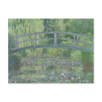 The Waterlily Pond: Green Harmony, 1899 Postcard