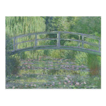 The Waterlily Pond: Green Harmony, 1899 Postcard