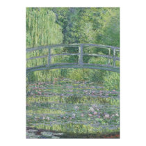 The Waterlily Pond: Green Harmony, 1899 posters