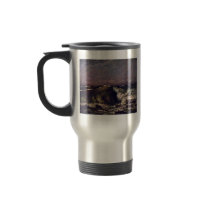 The Wave By Courbet Gustave Mug