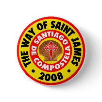 The Way of Saint James 2008 Pinback Button