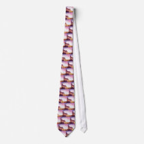 "The Wedding Cake" Rome Watercolor Custom Tie