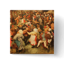 The Wedding Dance - 1566 Button