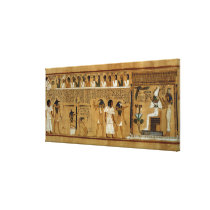 The Weighing of the Heart against Maat's Feather canvas prints
