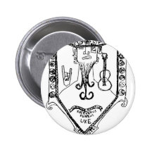 The Weird Beards Crest Pins