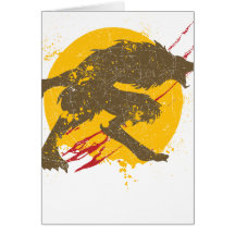 The Werewolf Greeting Card
