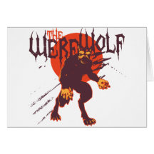 The Werewolf: Lycan Greeting Card