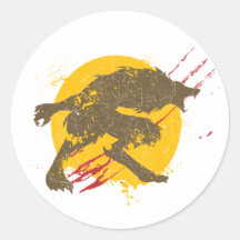 The Werewolf Sticker