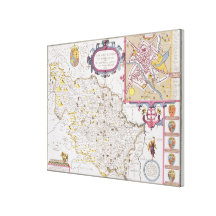 The West Ridinge of Yorkeshyre Canvas Prints