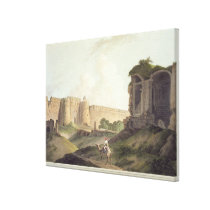 The Western Entrance of Shere Shah's Fort, Delhi, canvas prints