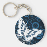 The White Butterfly Key Chain