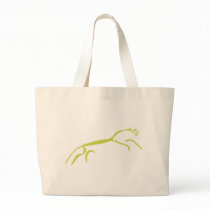 The White Horse of Uffington Canvas Bags