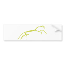 The White Horse of Uffington Bumper Sticker