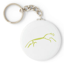 The White Horse of Uffington Key Chain