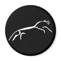 The White Horse of Uffington Refrigerator Magnets