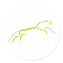 The White Horse of Uffington Sticker