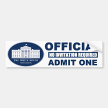 The White House Bumper Stickers