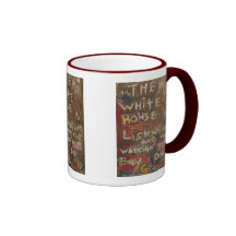the white house is listening II Coffee Mug