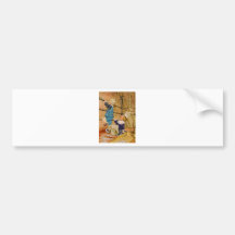 The White King and White Queen Escape the Fire Bumper Stickers