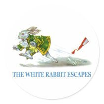The White Rabbit escapes!