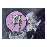 The White Rose card