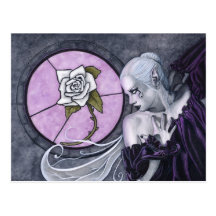 The White Rose postcard