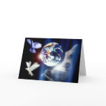 The Whole World In His Hands Greeting Card
