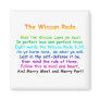 The Wiccan Rede Fridge Magnets