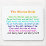 The Wiccan Rede Mousemats
