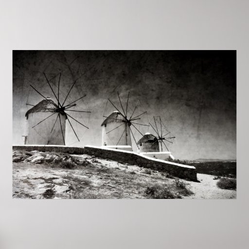 The windmills of Mykonos 2 - Poster