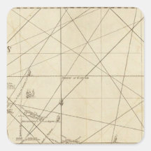 The Windward Passage with several passages Stickers