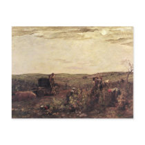 The Wine Harvest in Burgundy, 1863 Postcards