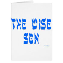 THE WISE SON T GIFTS GREETING CARDS