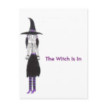 The Witch Is In Post Cards