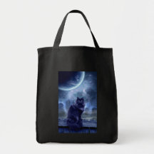 The Witches Familiar Tote Tote Bags